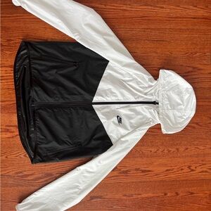 Nike Black and White Windbreaker